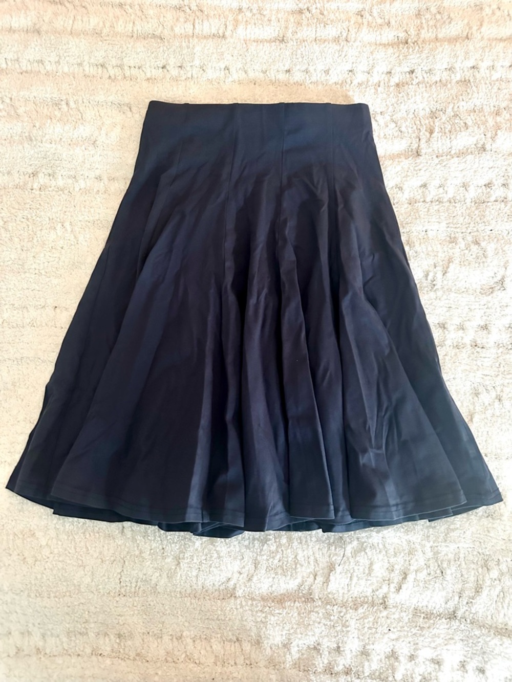 Classic Black A-Line Girls Skirt